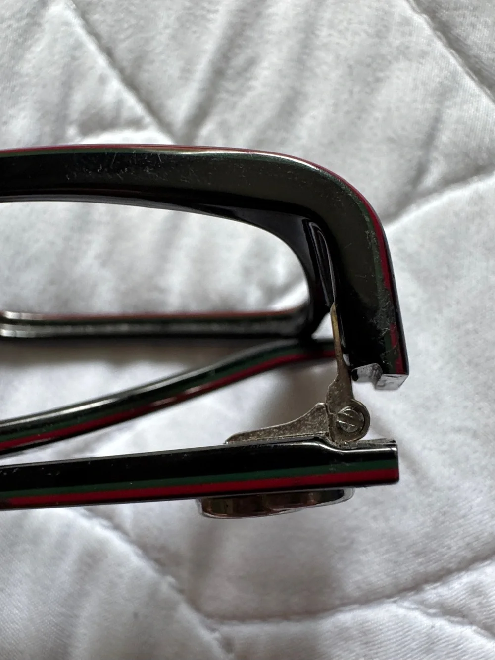 Gucci Black Rectangular Women's Eyeglass Frames size 54-13